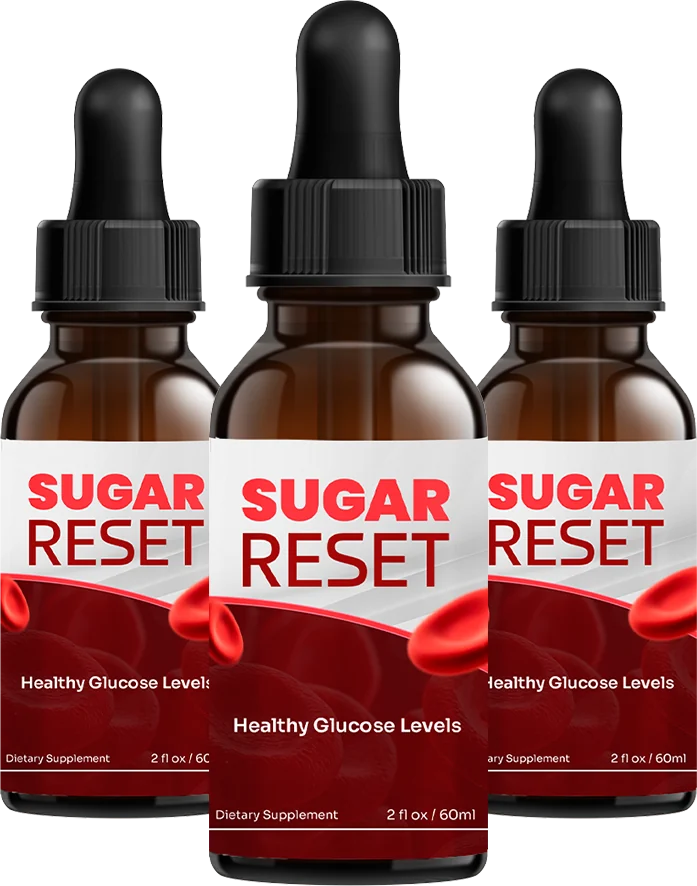 Sugar Reset glycemic wellness support three-bottle package
